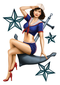 Sailor Pin-Up Girl