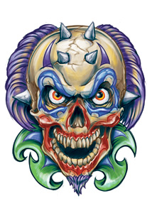 Krazy Klownz: Spiked Skull Klown