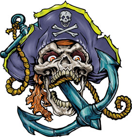 Pirate and Anchor