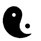 Yin Yang Symbol 1 (Glow In The Dark)