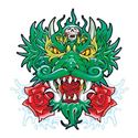 Green Chinese Dragon