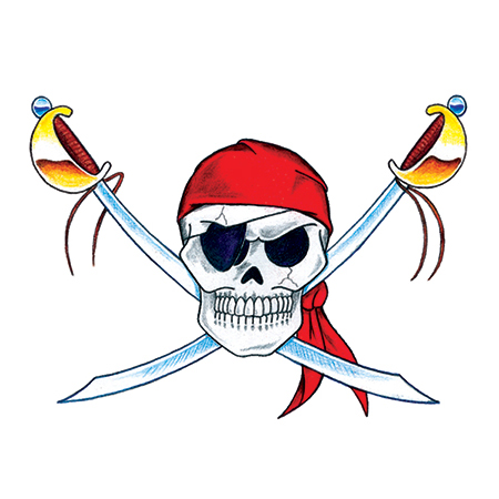 Pirate Skull 4