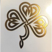 Gold Celtic Clover