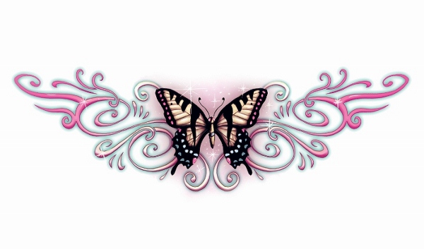 Butterfly lower back