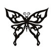 Black Butterfly 1 (Glow In The Dark)