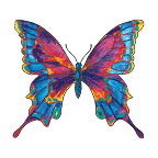 Tie-Dye Butterfly 2 GLI