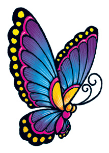 Purple Butterfly 3