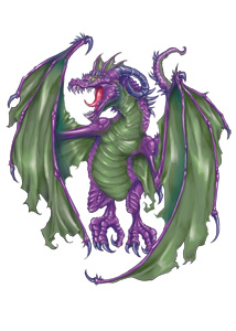 Green Xiuhcoatl Dragon