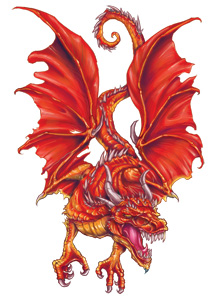 Red Ormarr Dragon