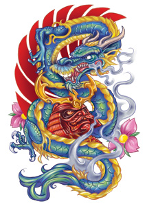 Blue Apalala Dragon