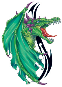 Green Vasuki Dragon