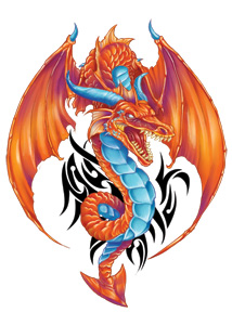 Orange Vasuki Dragon