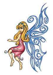 Blue Fairy 2 - Click Image to Close