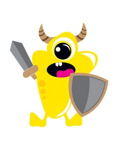 Yellow Monster with Sword