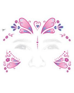 Butterfly Princess Kids Face