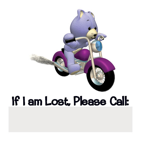 If Lost - Bear on Motorcycle