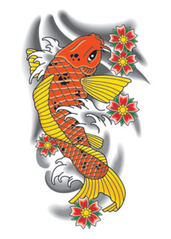 Orange Koi