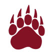 Maroon Claw Paw