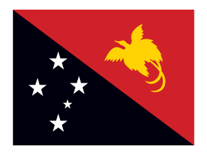 Papua New Guinea Flag