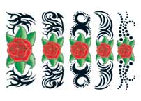 Tribal Roses 1