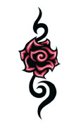 Tribal Rose 3