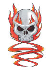 Fire Skull 1