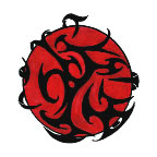Red Tribal Ball